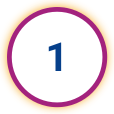  Number 1 in a circle